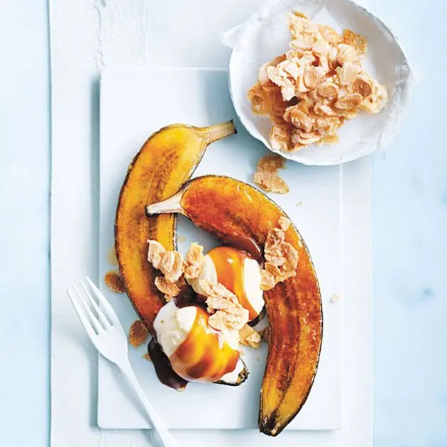 Caramelized Banana Split