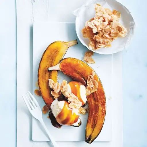Caramelized Banana Split